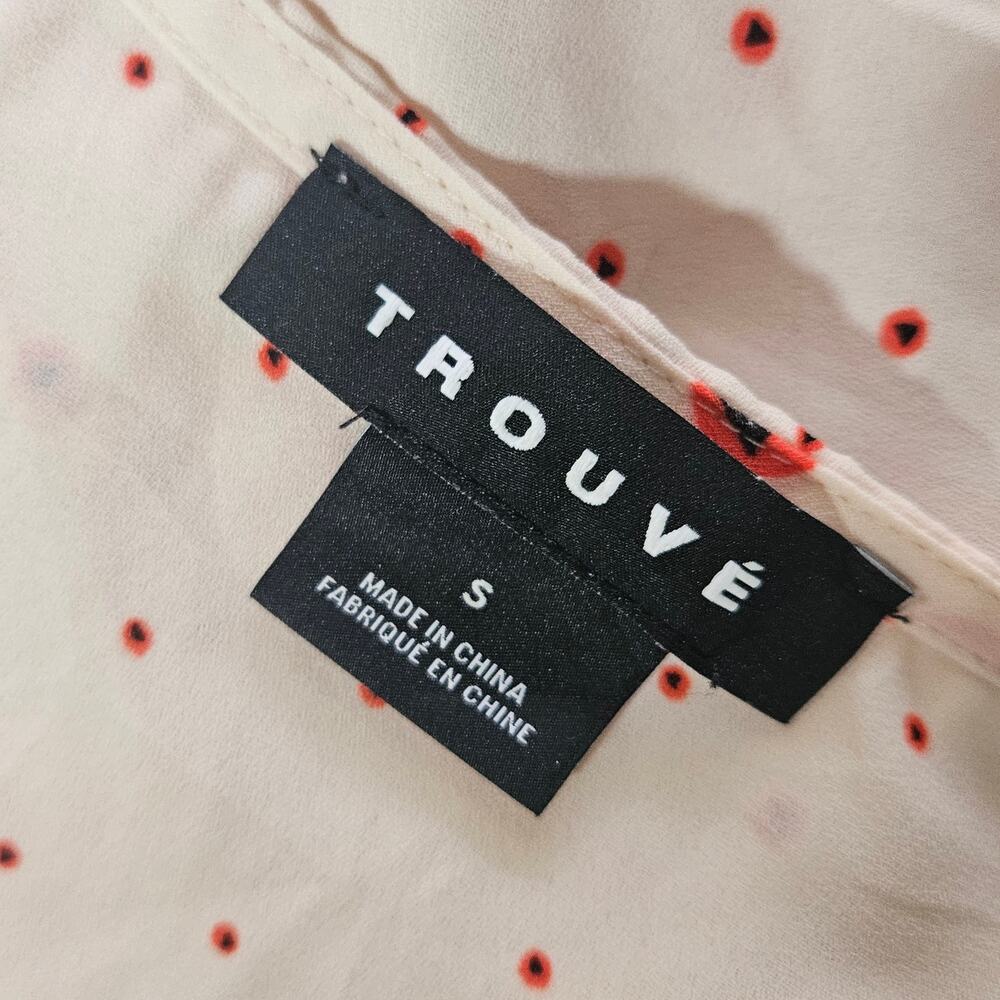 Trouve Ruffle Front Tank Size Small - Picture 3 of 4
